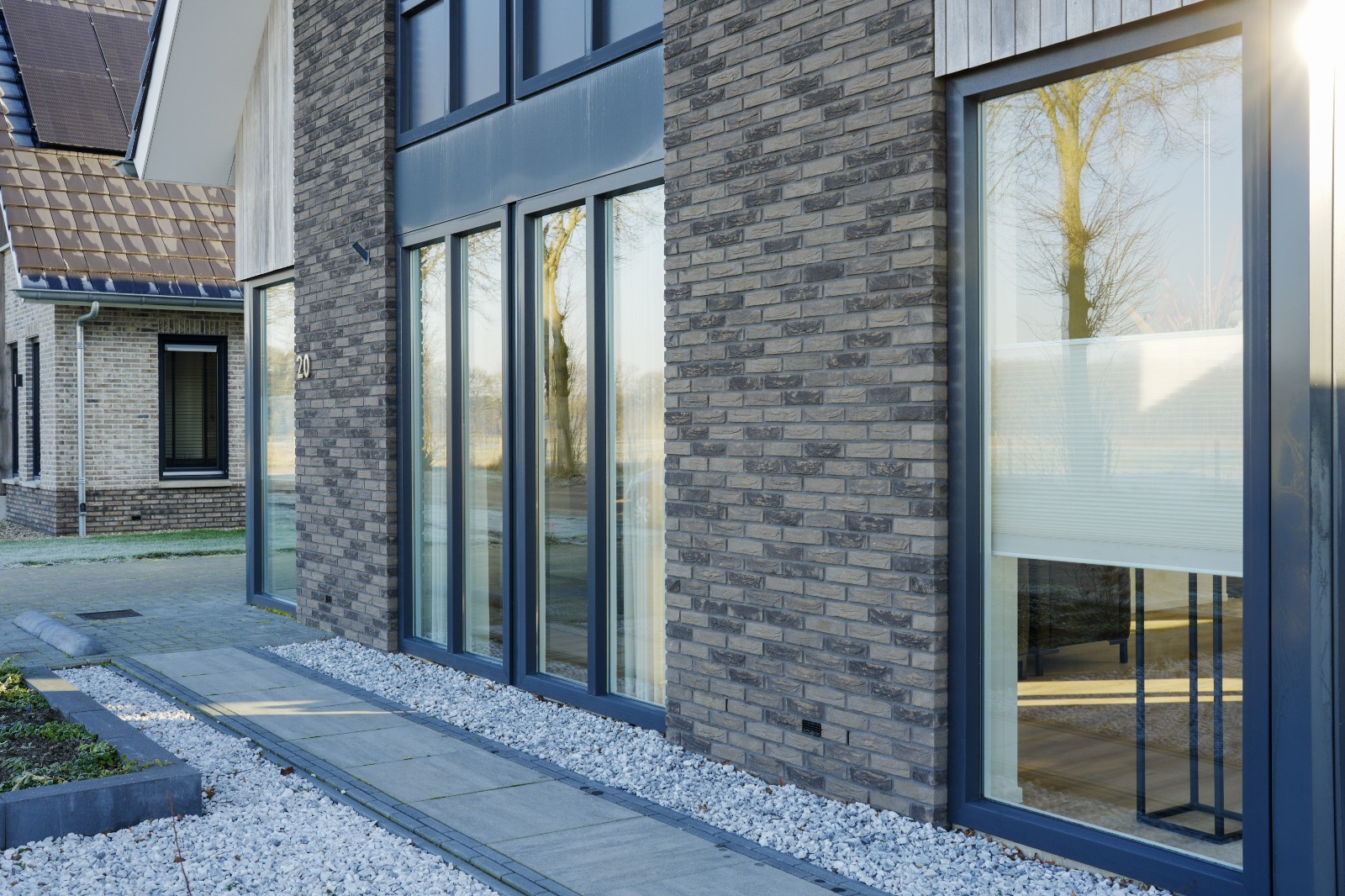 Kunststof kozijnen bij vrijstaande woning